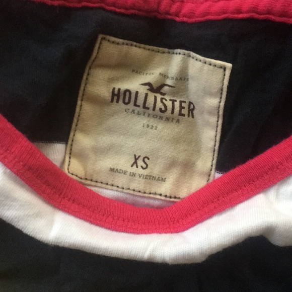 Holllister striped 3/4 length sleeve tee - Picture 3 of 3